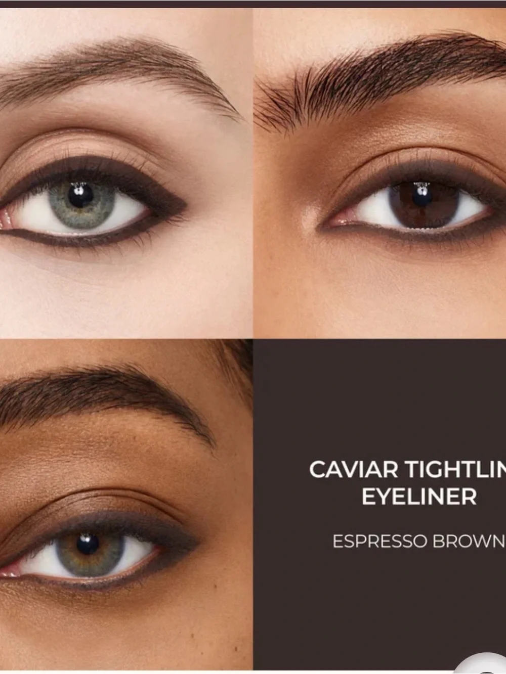 Laura Mercier Caviar Eyeliner Pencil in a 1.2g / 0.04 oz size Dark brown
